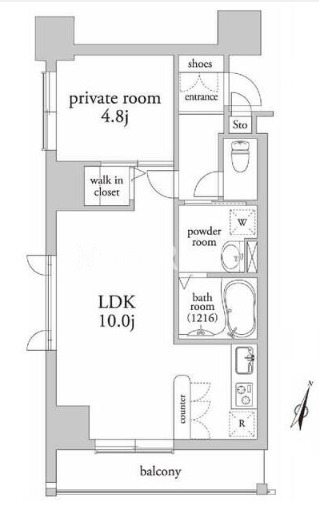 1LDK