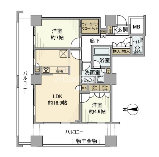 2LDK