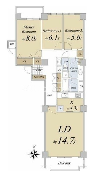3LDK