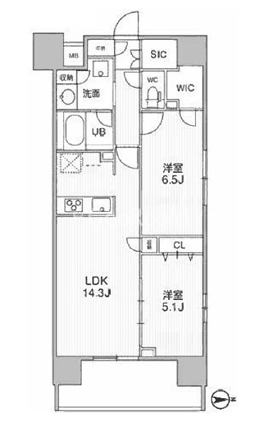 2LDK
