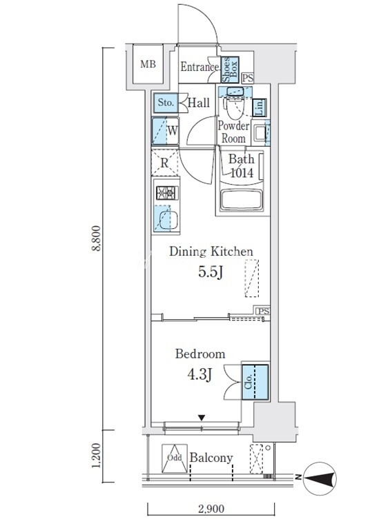 1DK