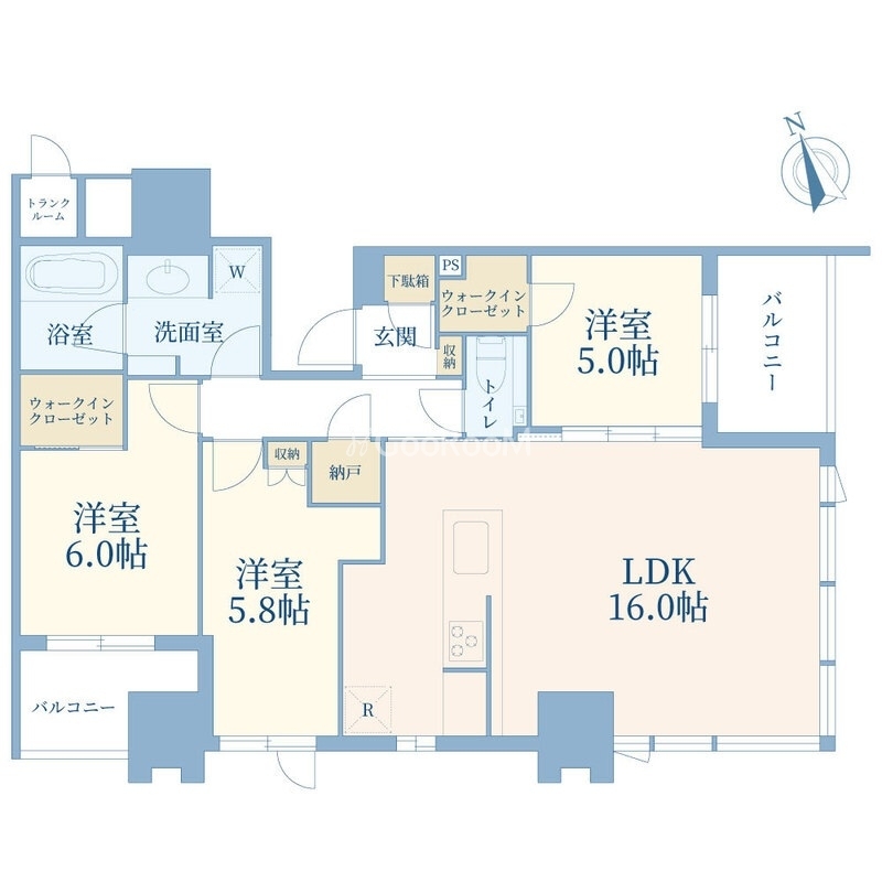 3LDK