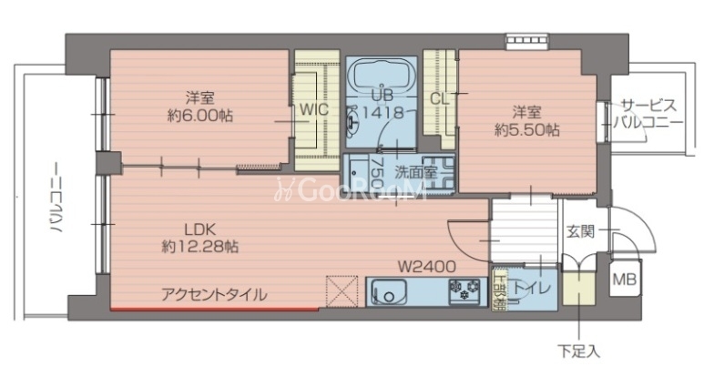 2LDK