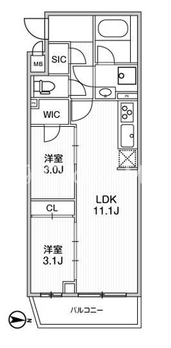2LDK