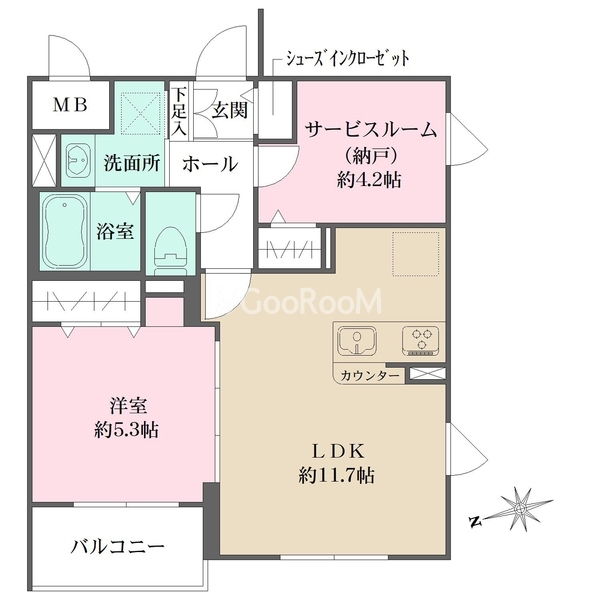 1SLDK