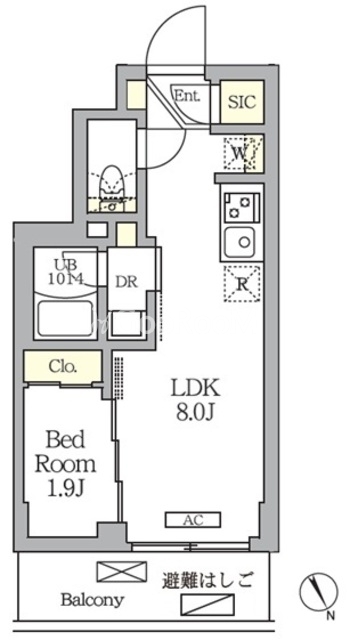 1LDK