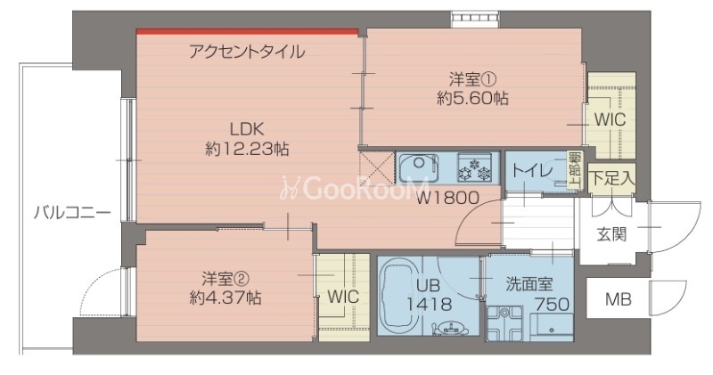 2LDK