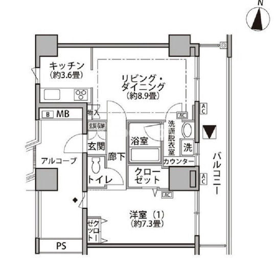 1LDK