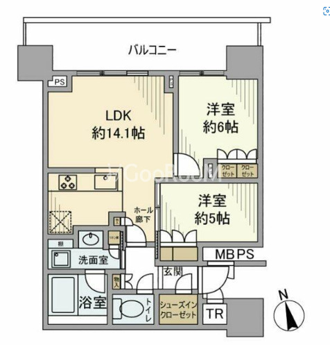 2LDK