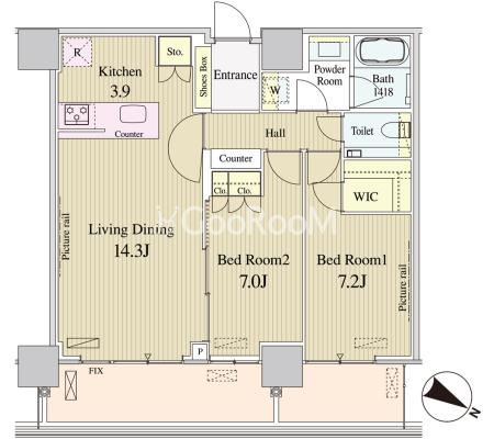 2LDK
