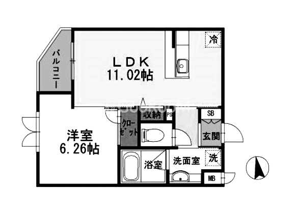1LDK