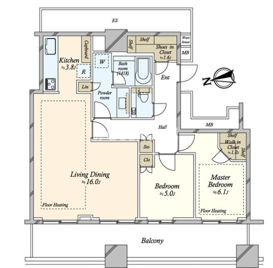 2LDK