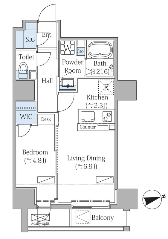 1LDK
