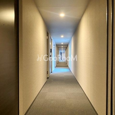 
						ザ・パークハビオ人形町レジデンス 内廊下