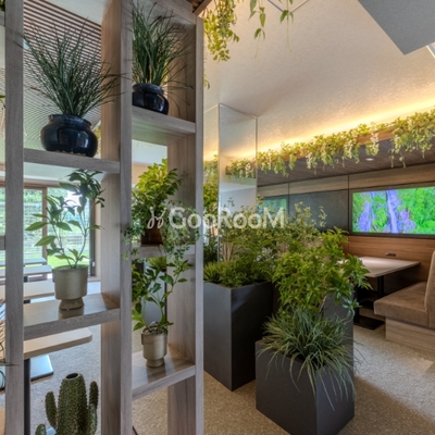 
						パークアクシス住吉ガーデンスクエアのラウンジ