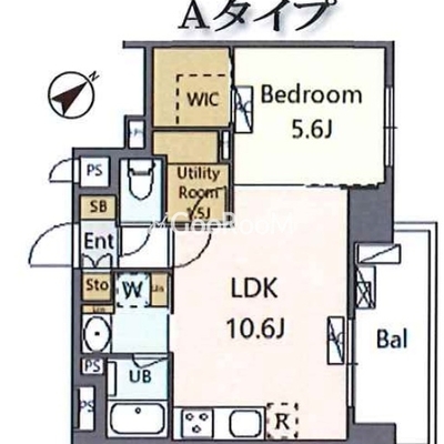 
						間取Aタイプ